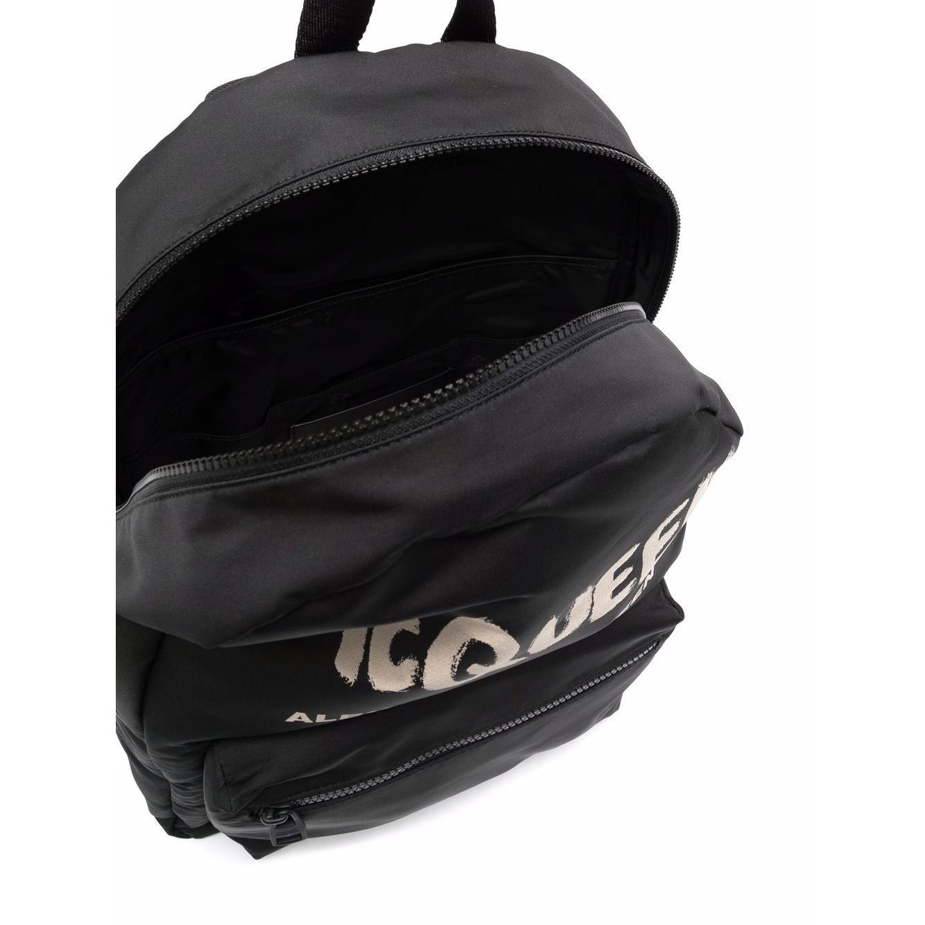 Alexander McQueen Graffiti Metropolitan Backpack Backpacks