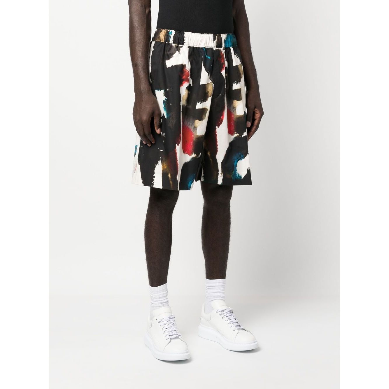 Alexander McQueen Straight Print Shorts Short trousers