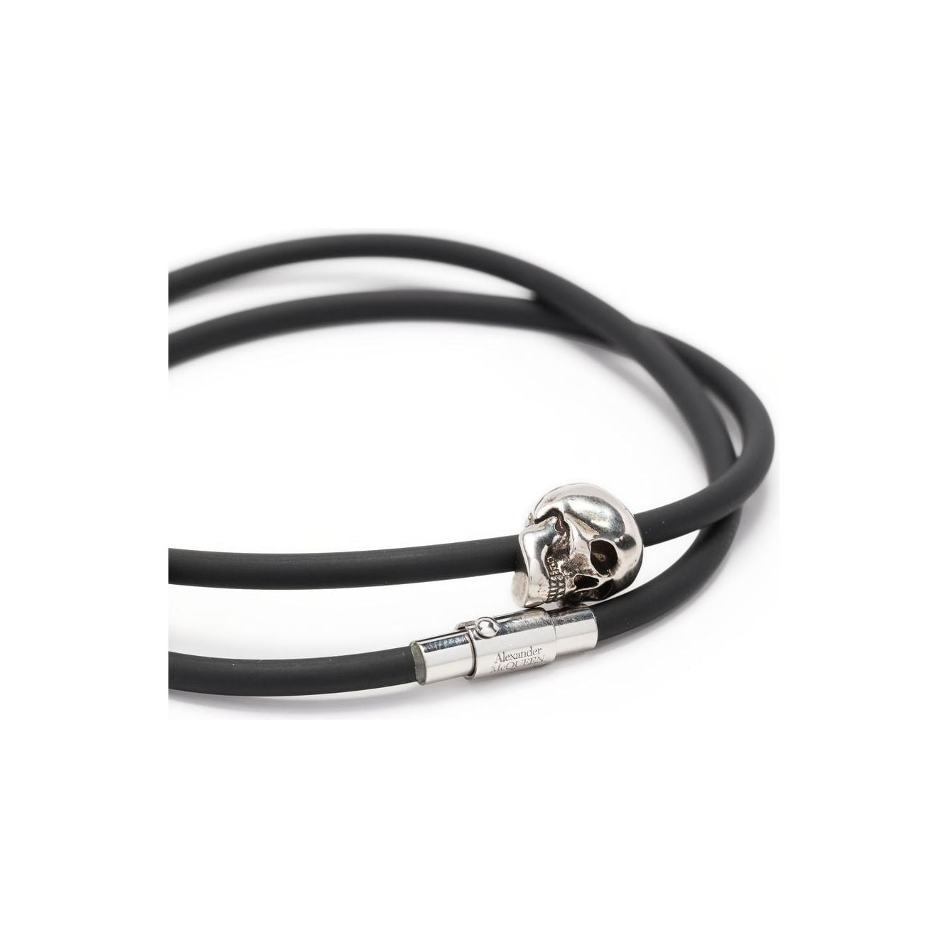 Alexander McQueen Bijoux Black Bracelet Alexander Mcqueen Lavender