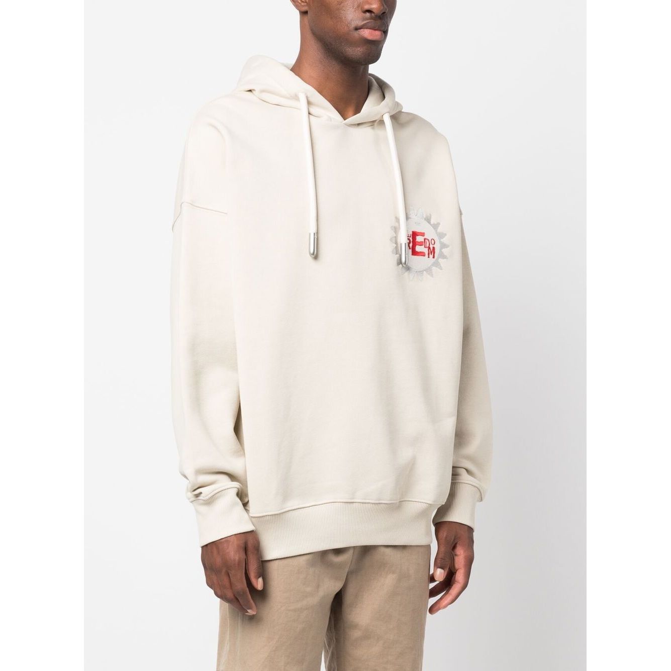 Emporio Armani cotton hoodie with logo
