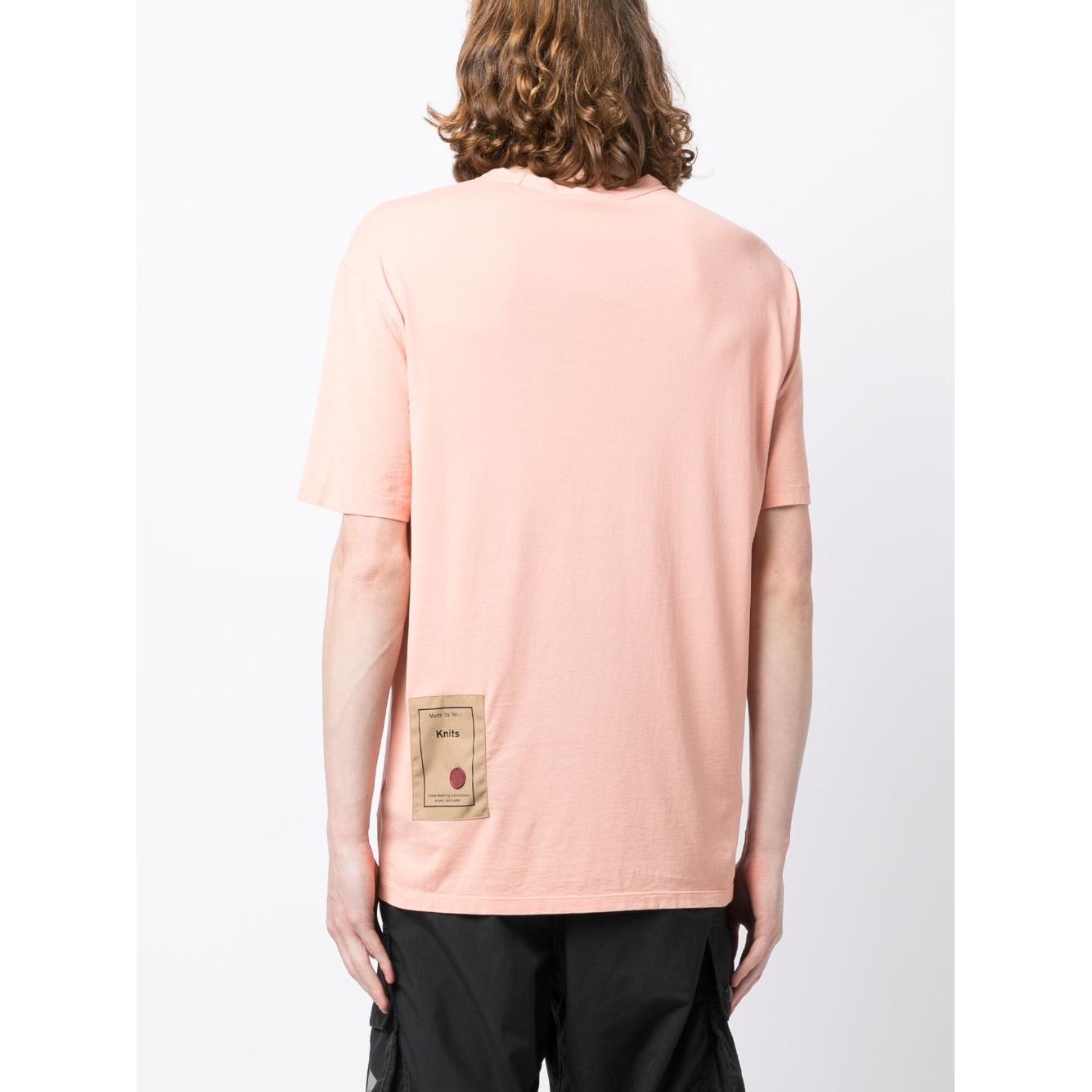 TEN C T-shirts and Polos Pink Topwear Ten C Misty Rose