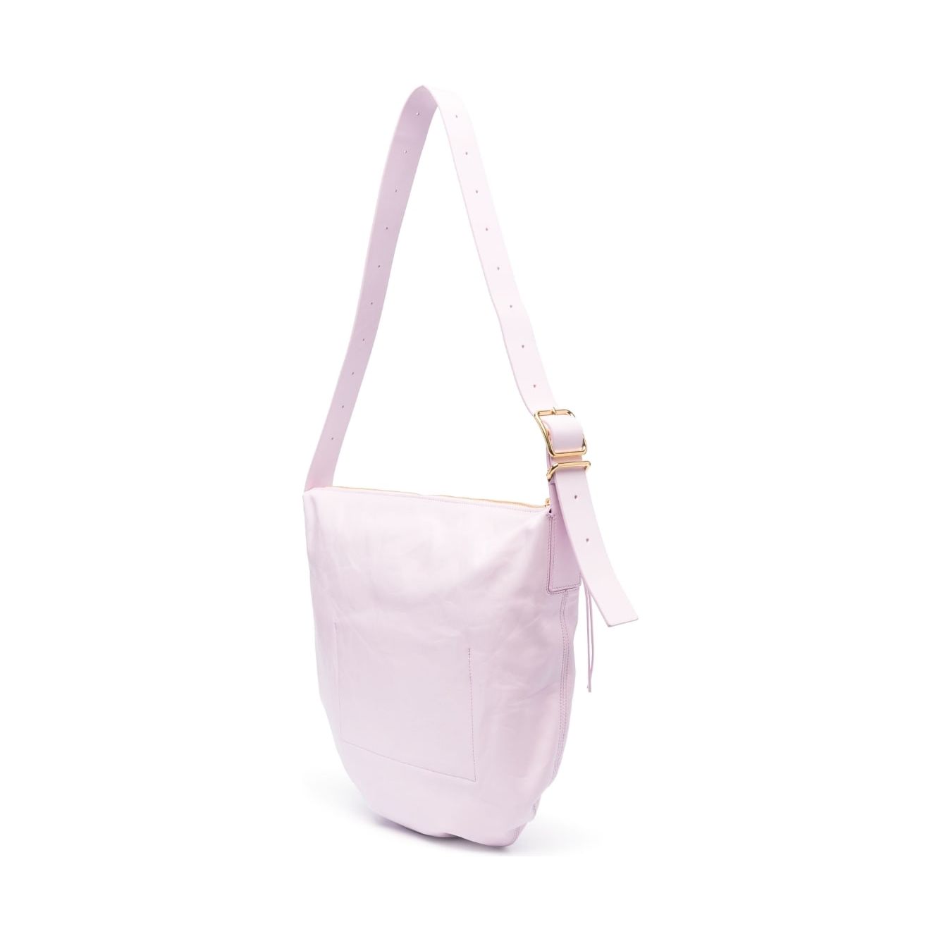 Jil Sander medium crinkled leather shoulder bag J08ZH0005P5633517