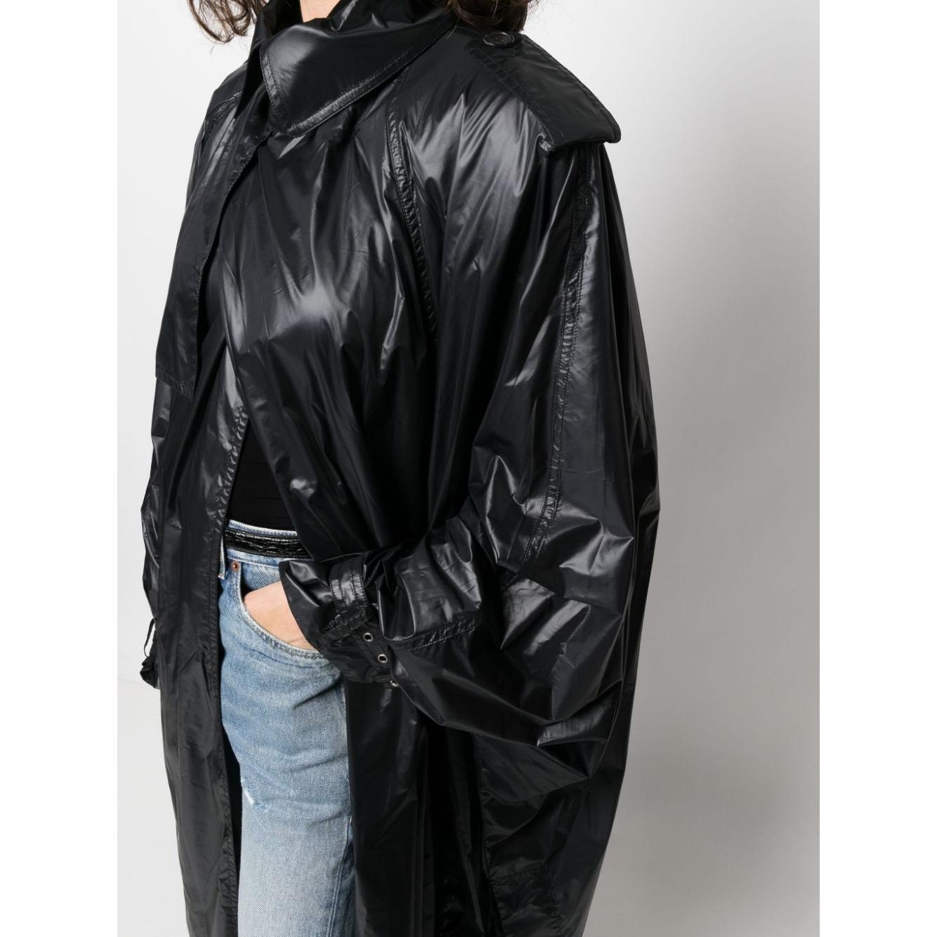 Saint Laurent shoulder-pad Oversized Trench Coat Jackets