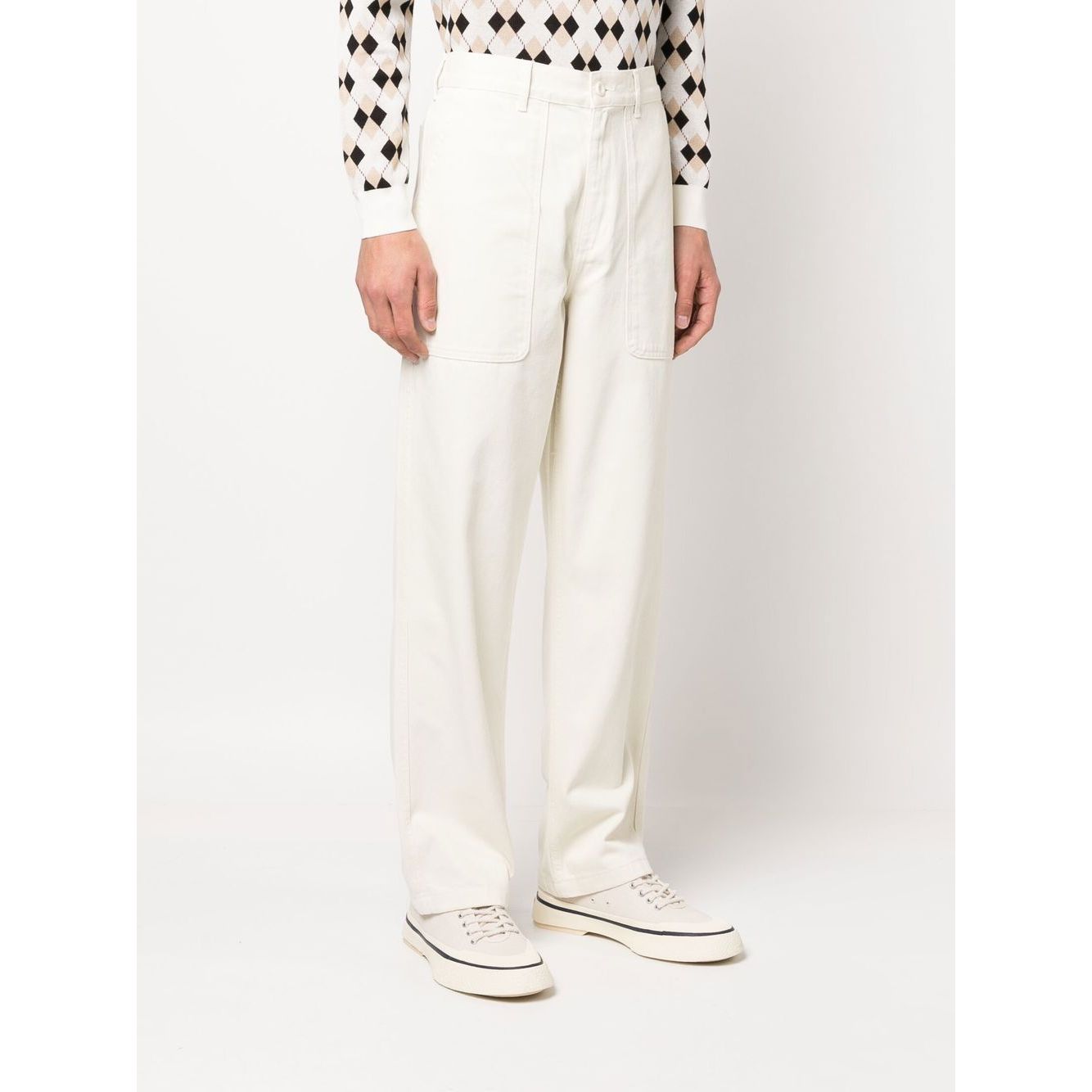 PALMES Trousers White