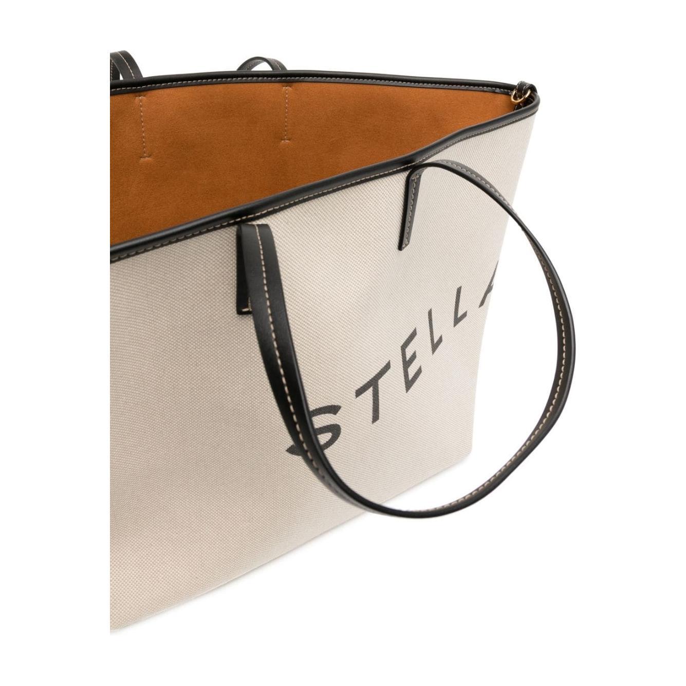 Stella McCartney Logo canvas tote bag 7B0048WP02219043