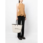 Stella McCartney Logo canvas tote bag 7B0048WP02219043