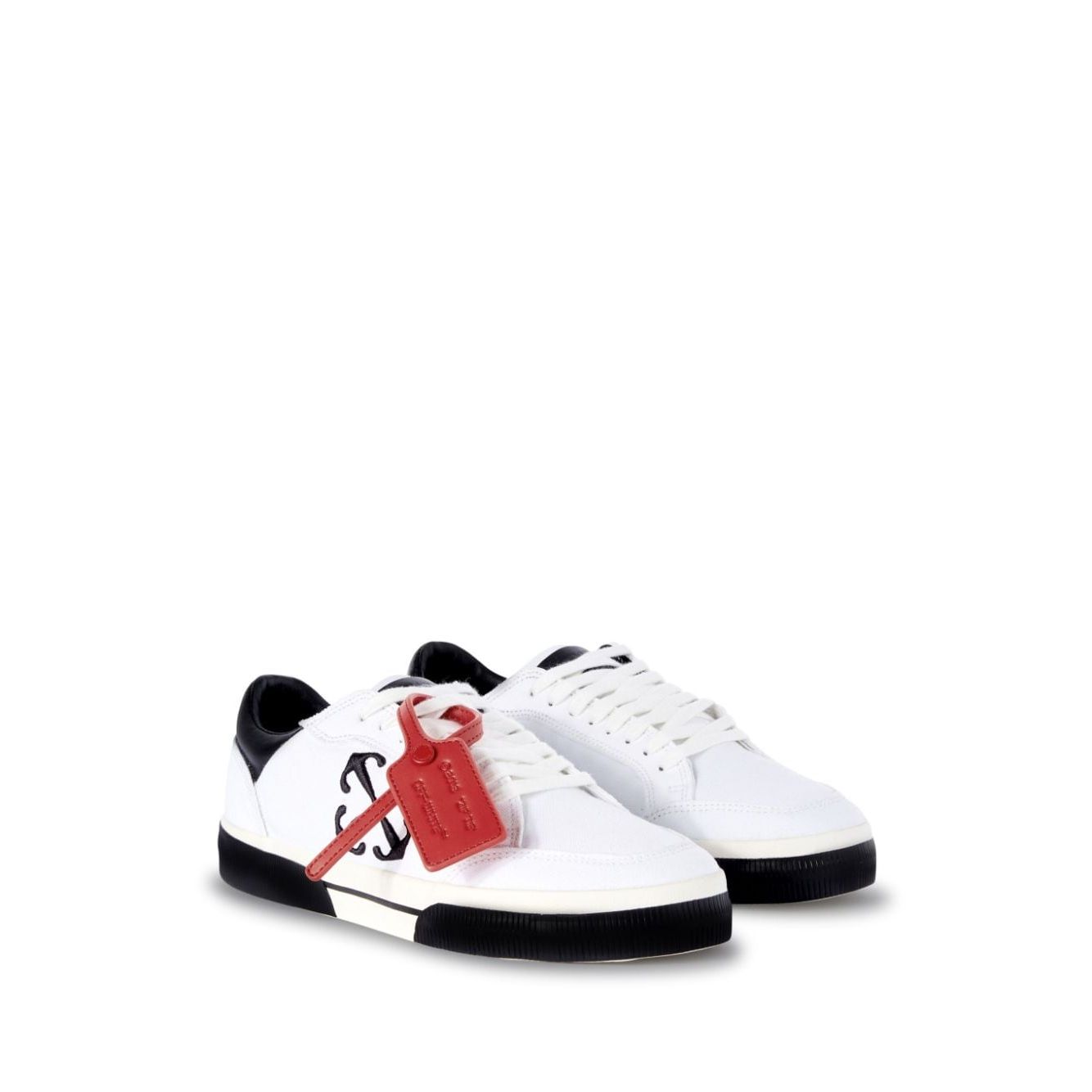 Off White New Low Vulcanized leather sneakers