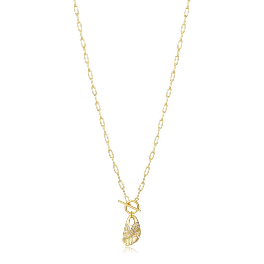 Elegant silver necklace with pendant, VICEROY JEWELS Mod. 13035C100-36 for ladies, featuring quartz movement and mineral dial, in official box