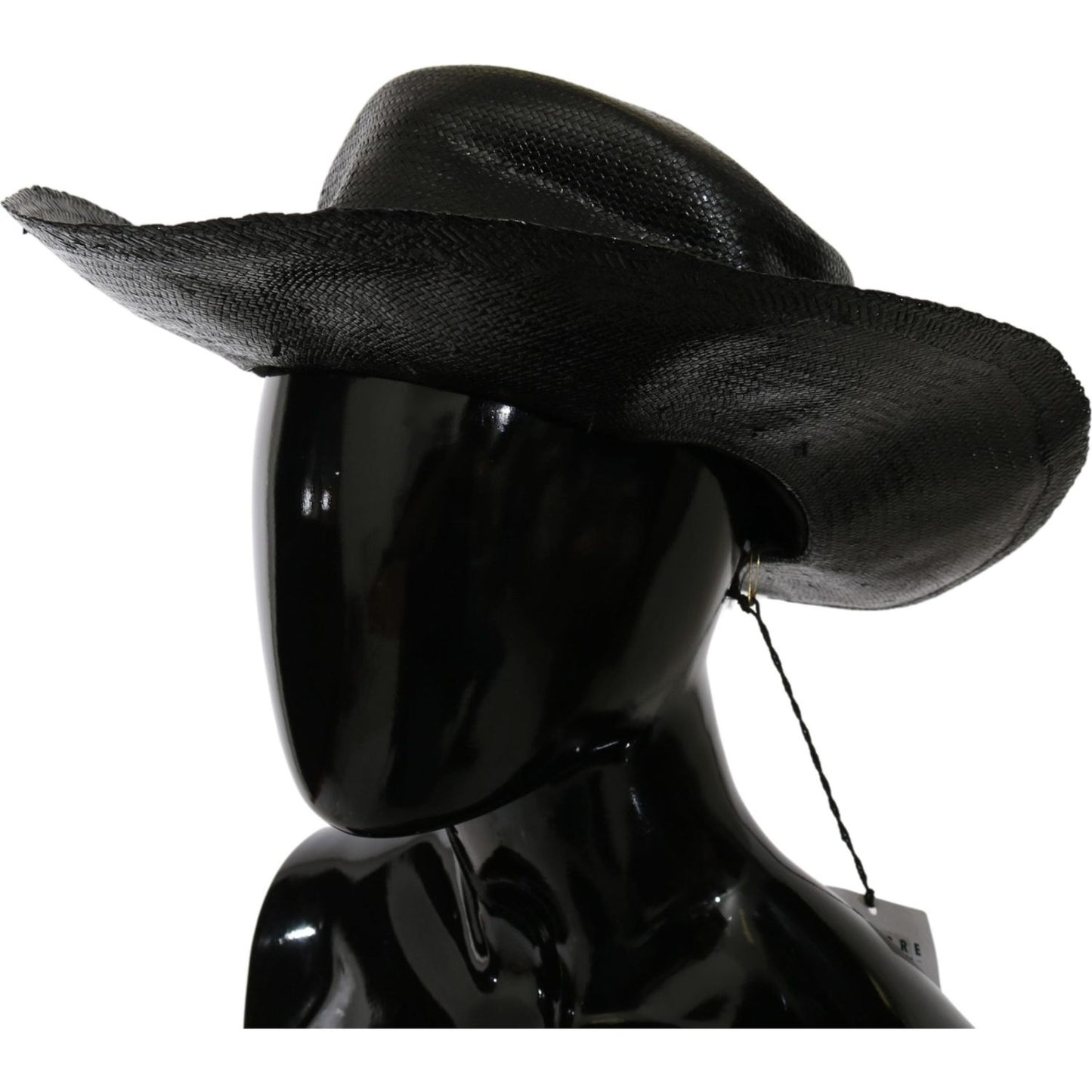 Costume National Chic Black Floppy Hat - Timeless Elegance Hat Costume National Black