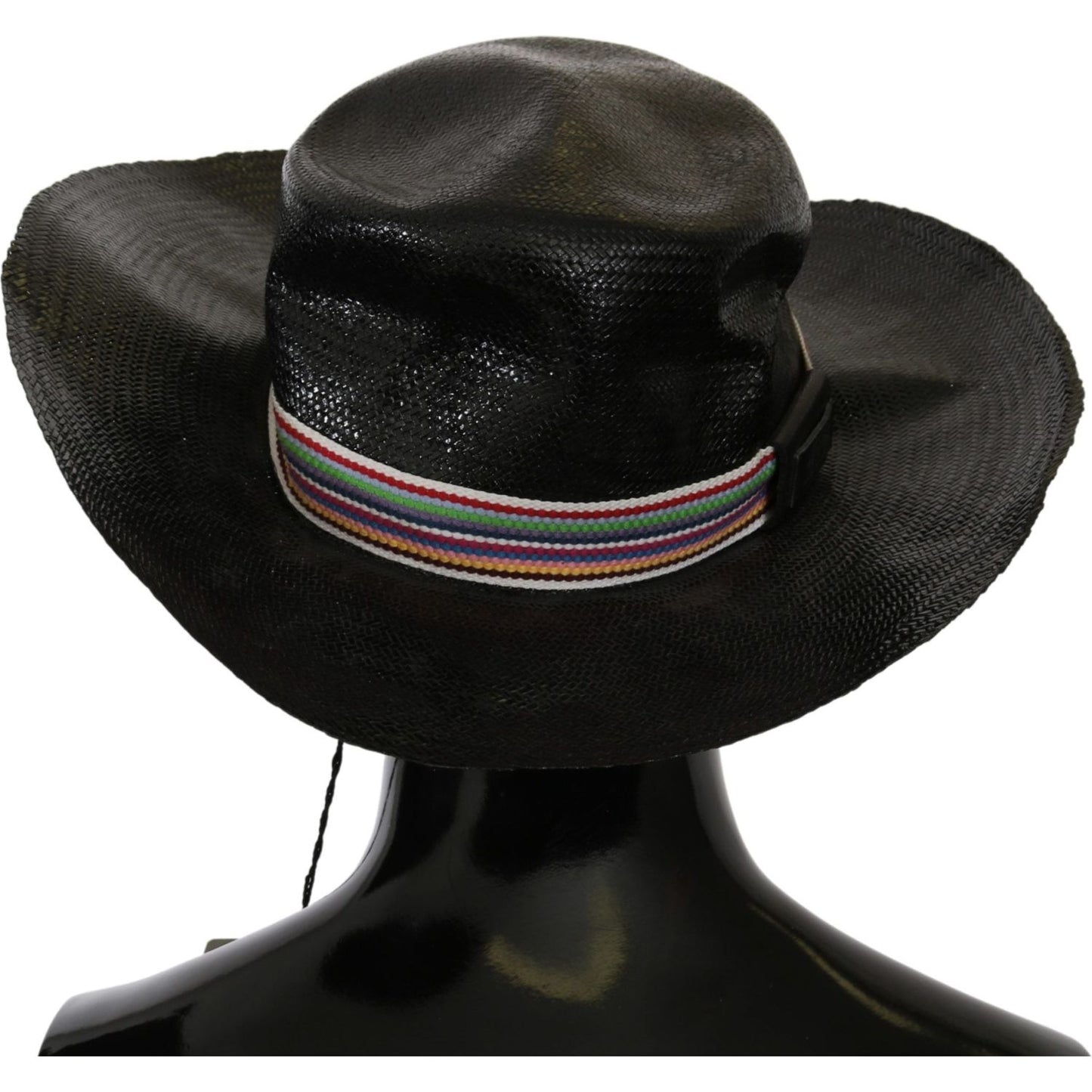 Costume National Chic Black Floppy Hat - Timeless Elegance Hat Costume National Black