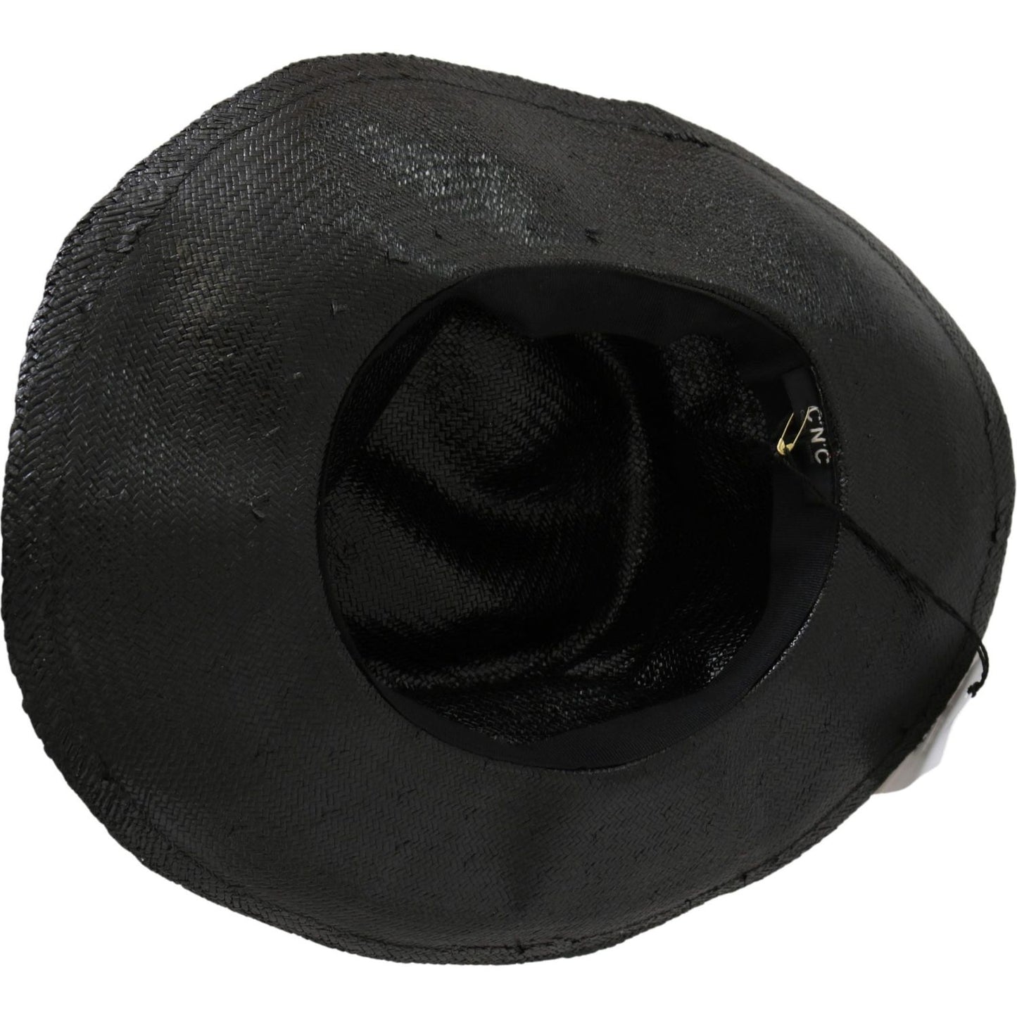 Costume National Chic Black Floppy Hat - Timeless Elegance Hat Costume National Black
