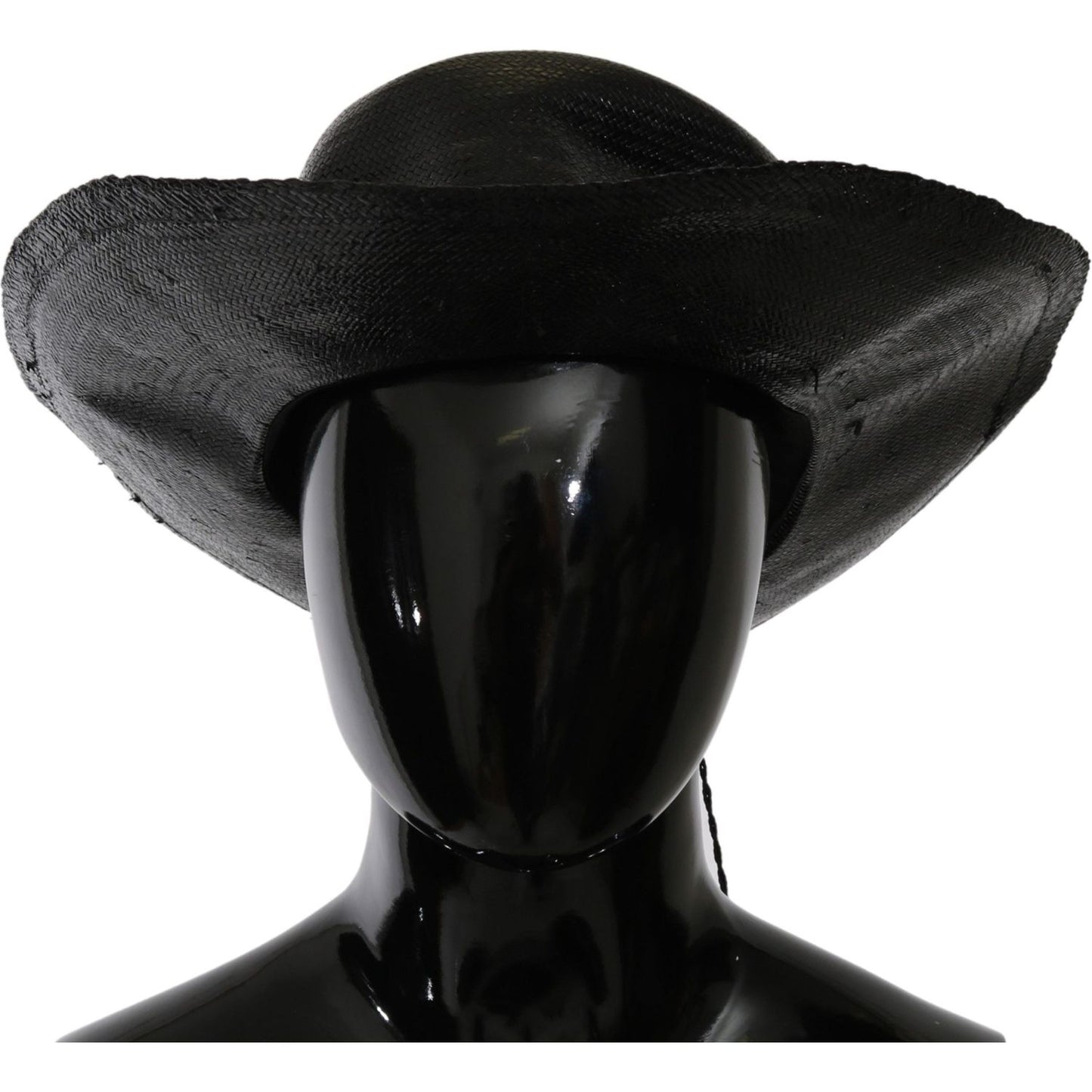 Costume National Chic Black Floppy Hat - Timeless Elegance Hat Costume National Black
