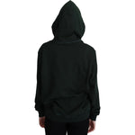 Dolce & Gabbana Dark Green Crown Embroidery Hoodie TSH5799-38