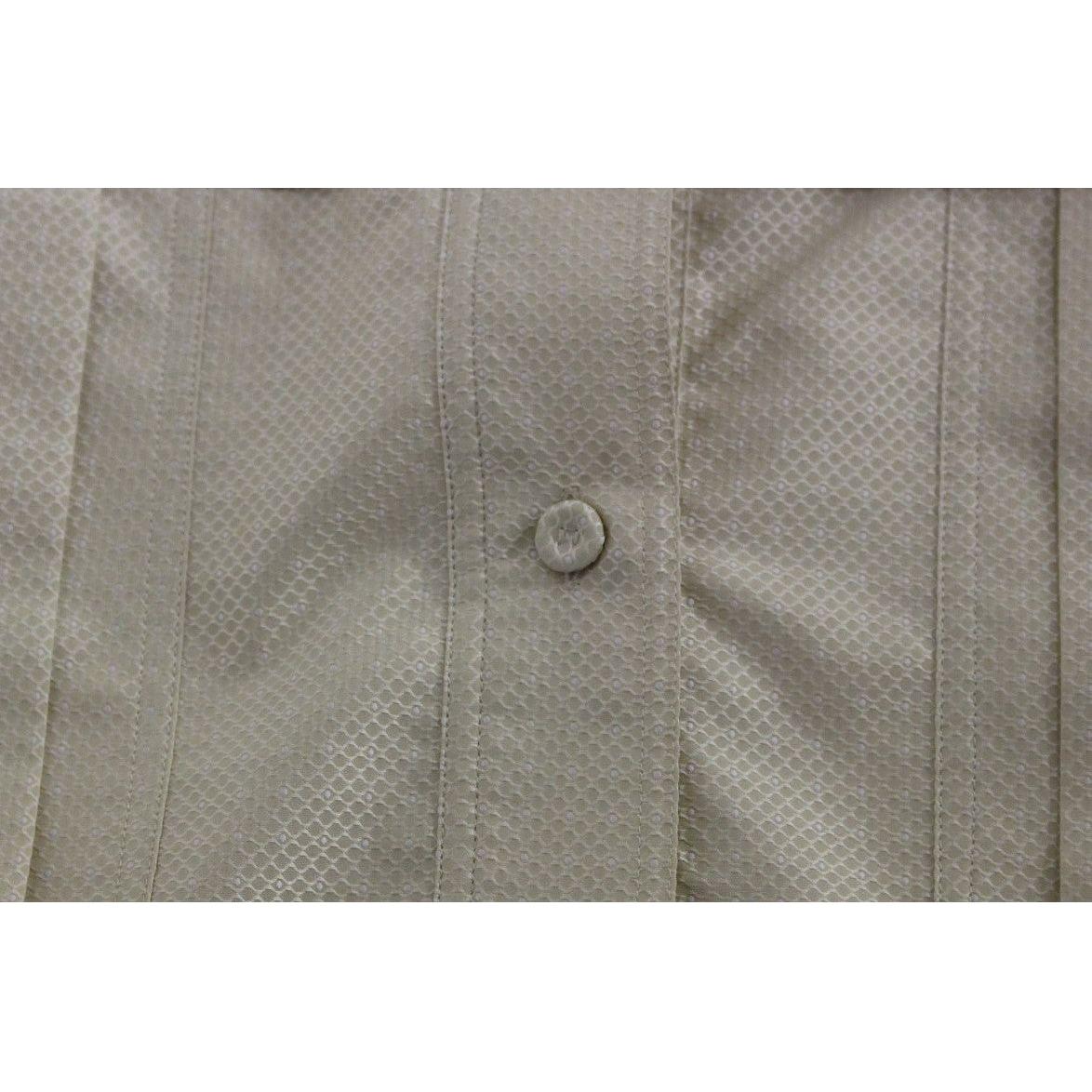 Andrea Incontri Elegant Beige Blouse Tank Top Andrea Incontri Slate Gray