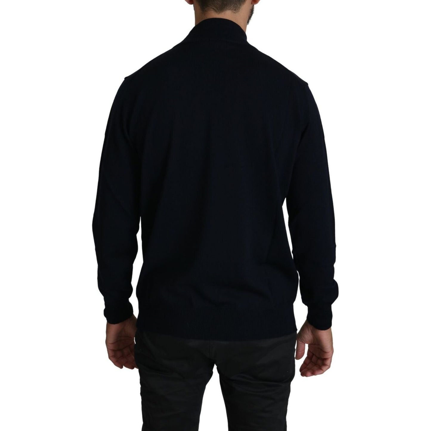 MILA SCHÖN Elegant Dark Blue Pullover Sweater MILA SCHÖN Black
