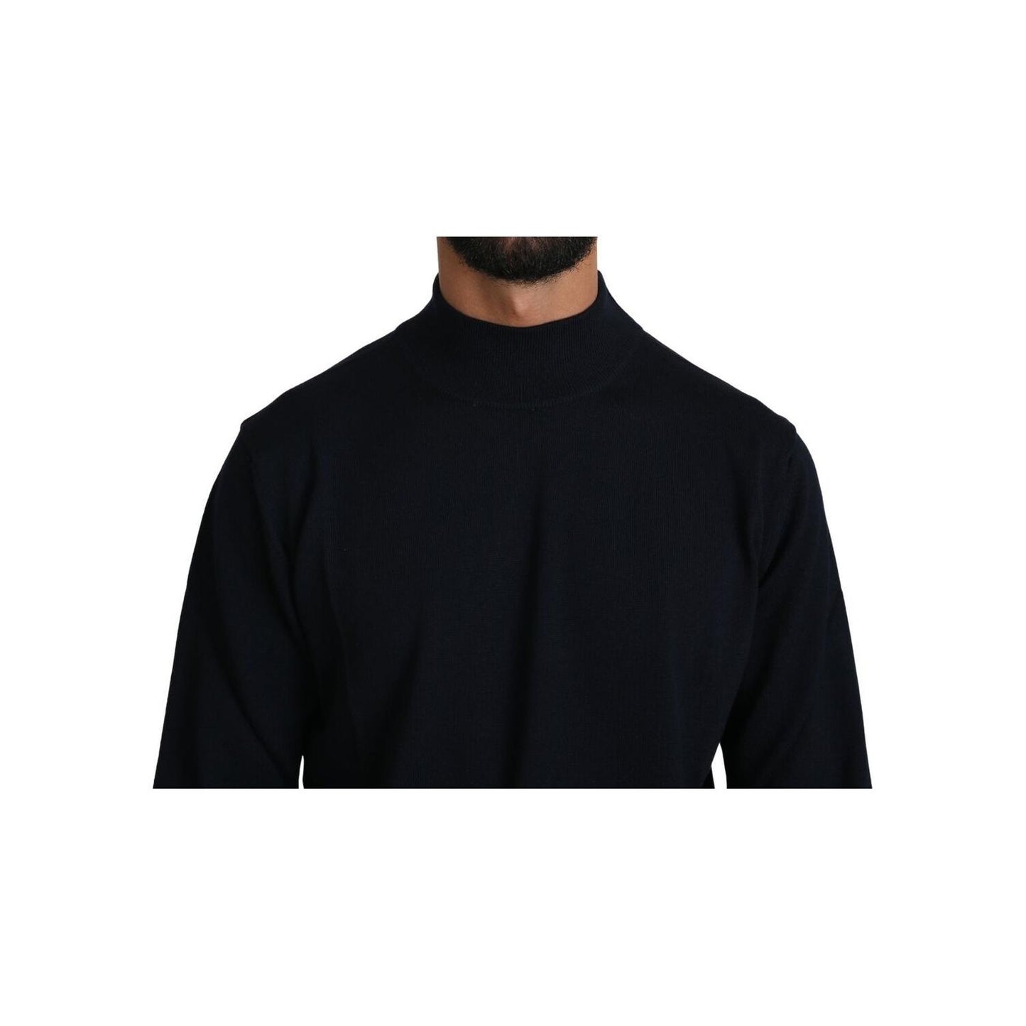 MILA SCHÖN Elegant Dark Blue Pullover Sweater MILA SCHÖN Black