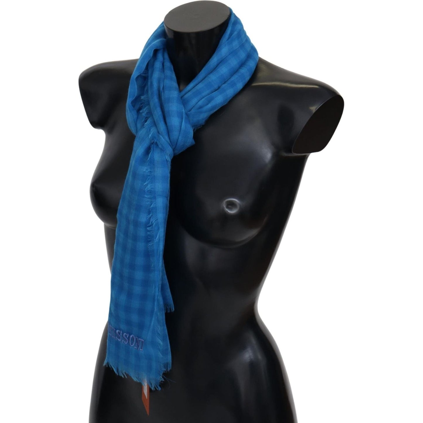 Missoni Chic Checkered Cashmere Scarf Missoni Dark Slate Gray
