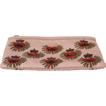 Dolce & Gabbana Clutch Pink D&G Logo Devotion Heart Toiletry Pouch Wallet VAS12892