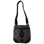 WAYFARER Gray Printed Logo Shoulder Crossbody Purse Bag VA8773