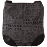 WAYFARER Gray Printed Logo Shoulder Crossbody Purse Bag VA8773