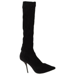 Dolce & Gabbana Elegant Black Stretch Socks Boots Dolce & Gabbana Black