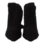 Dolce & Gabbana Chic Black Stretch Sock Boots Dolce & Gabbana Black