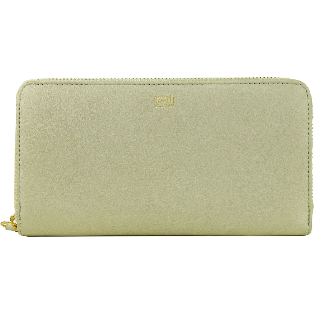 Cavalli Class Gray Calfskin Women Wallet CACL-5844