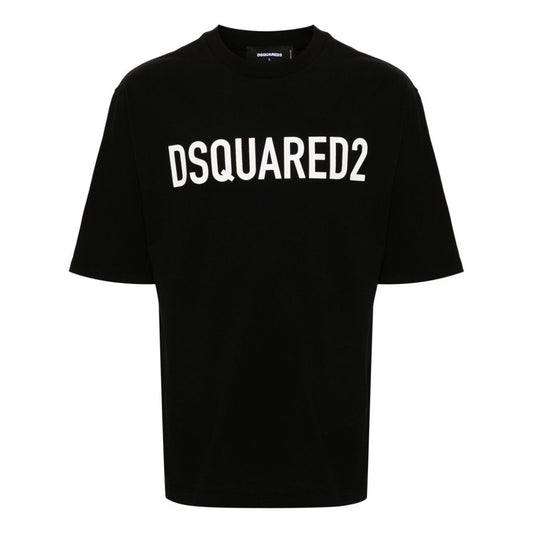 Dsquared2 T-shirts and Polos Black Topwear