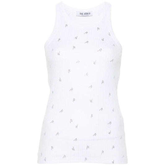 The Attico Top White Topwear