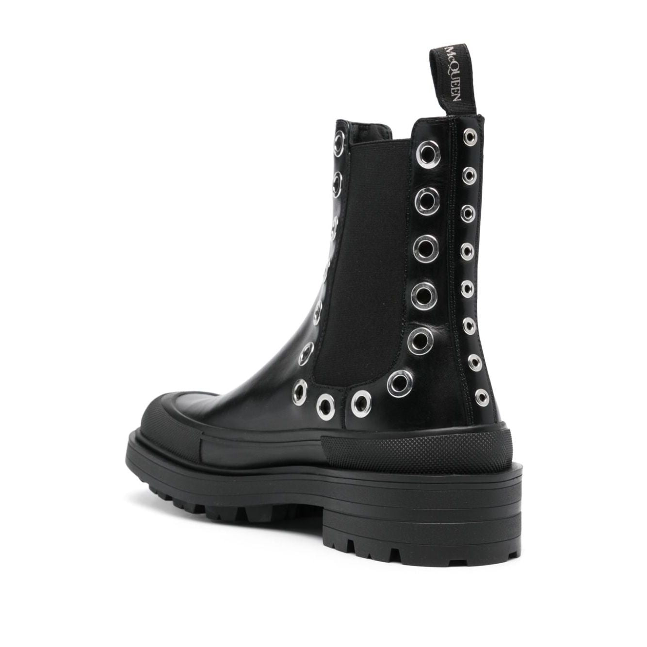 Alexander McQueen Chelsea Boots With Eyelets Boots