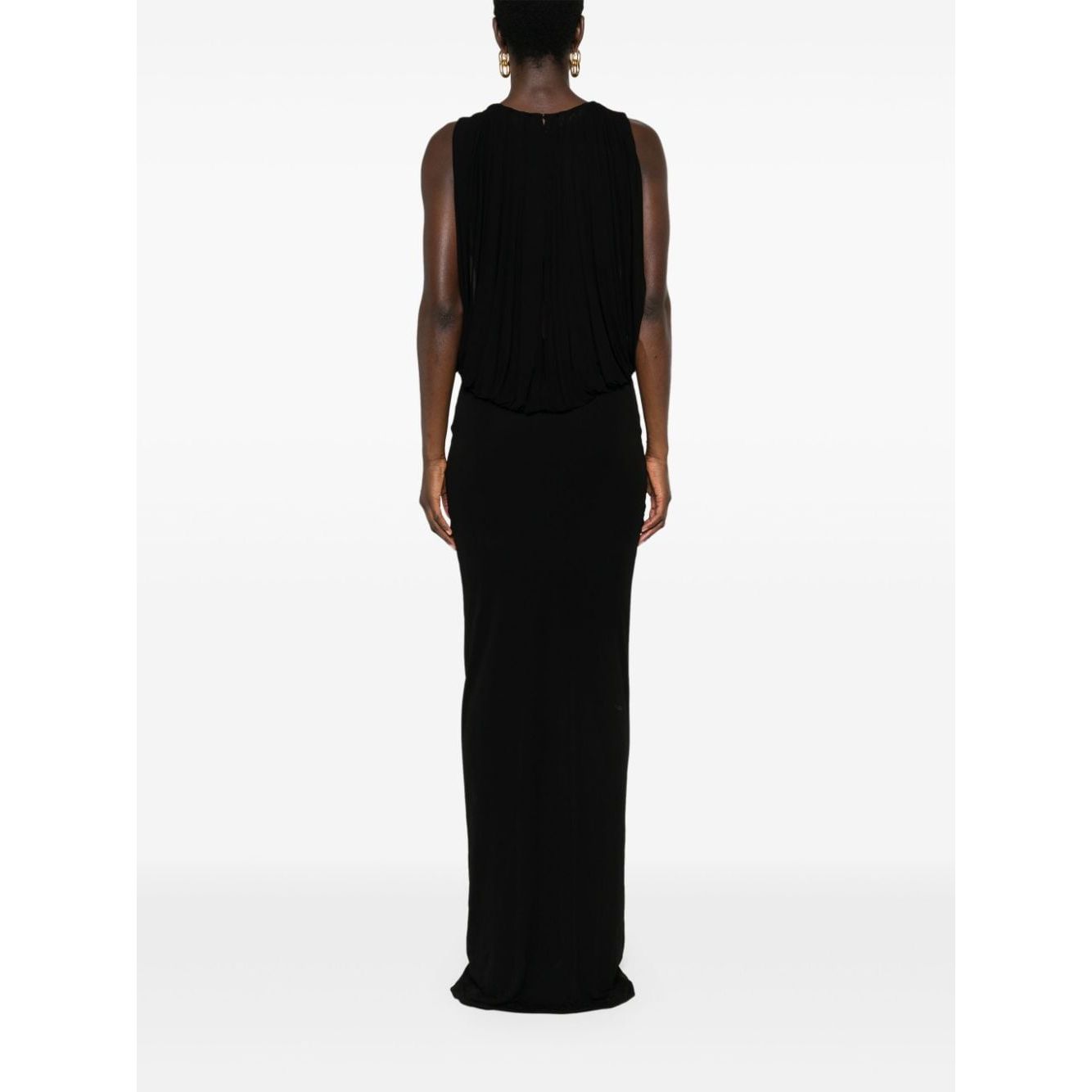 Saint Laurent draped maxi dress 734799Y5G981000