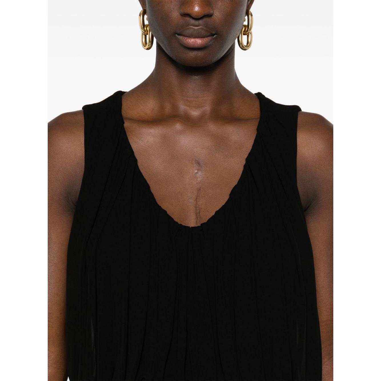 Saint Laurent draped maxi dress 734799Y5G981000