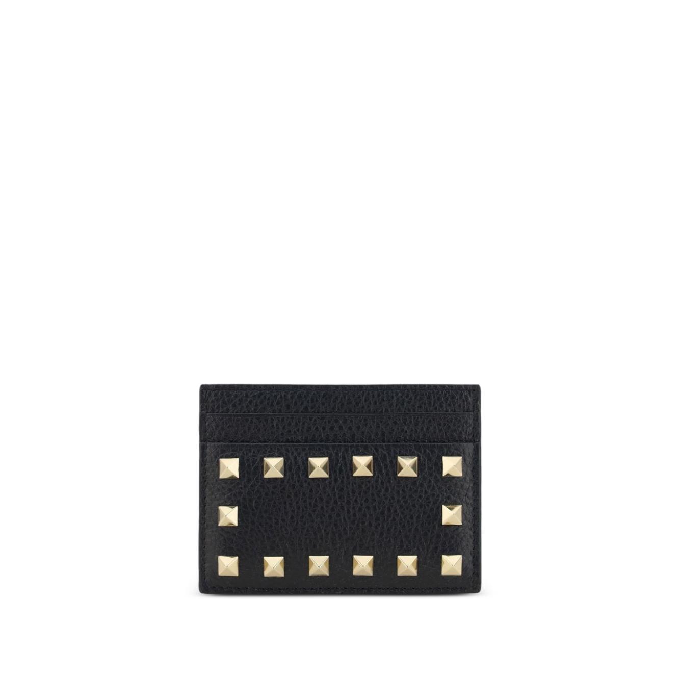Valentino Garavani Rockstud leather card case WP0486VSH0NO-P25