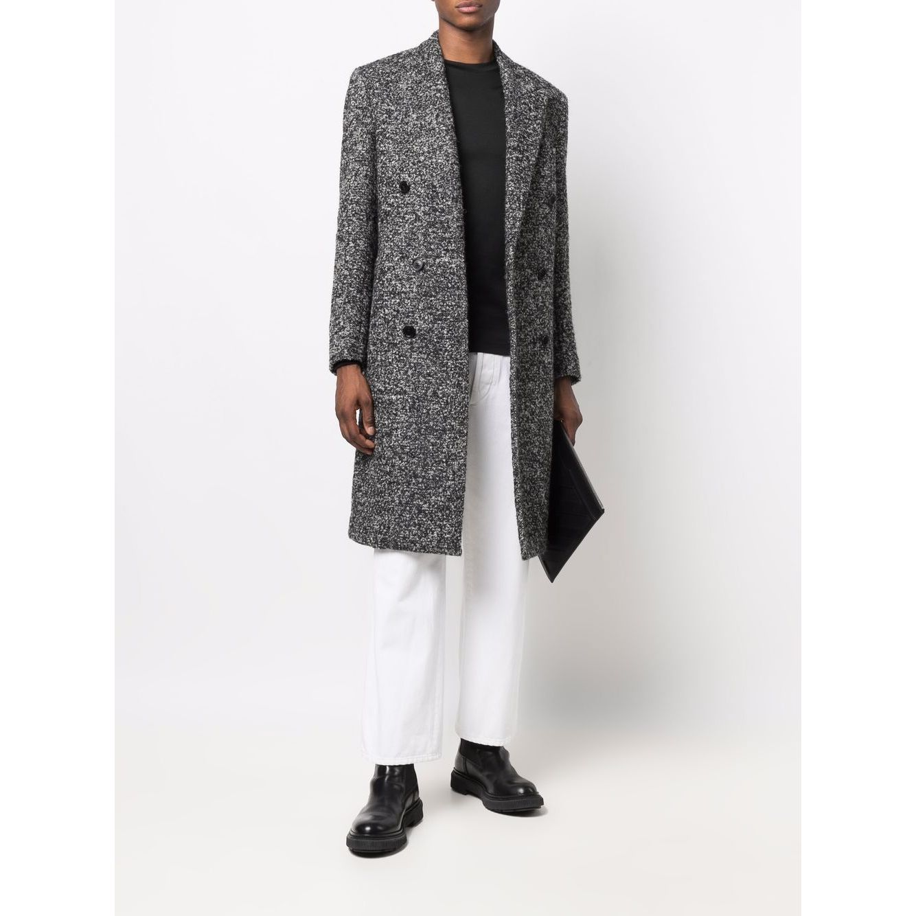 Emporio Armani ASV sweater in black Topwear