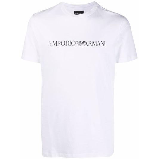 Emporio Armani logo-print cotton T-Shirt Topwear