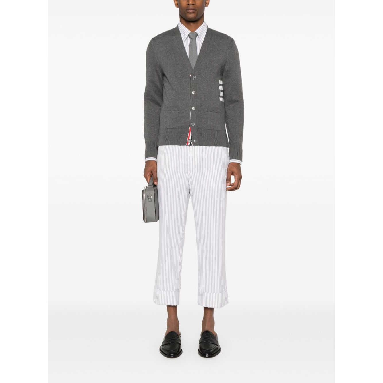 Thom Browne Sweaters Grey Topwear