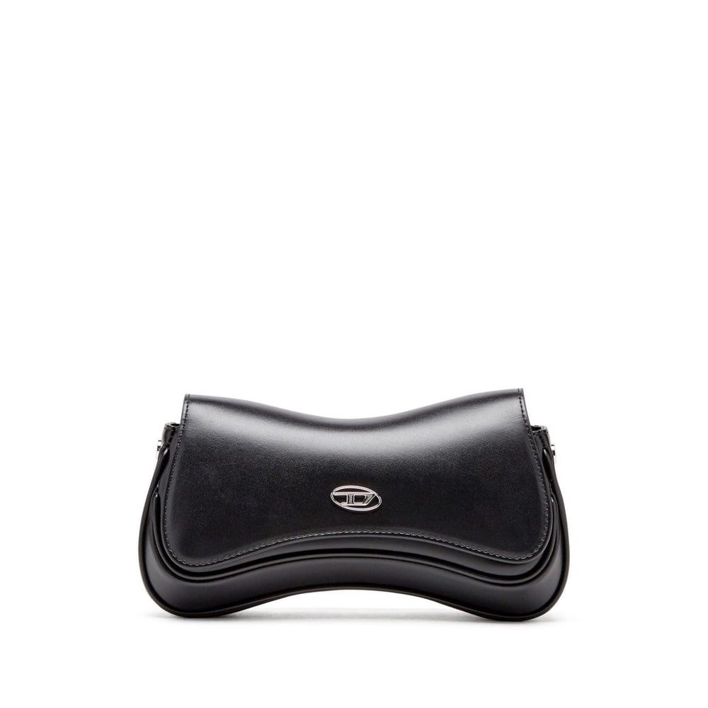 Diesel Play-Semi gloss leather shoulder bag X10202PR227T8013-P25