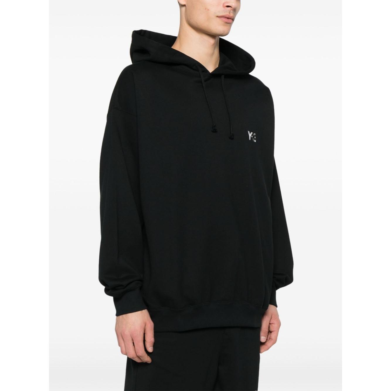 Y-3 Sweaters Black Topwear Y-3 White Smoke