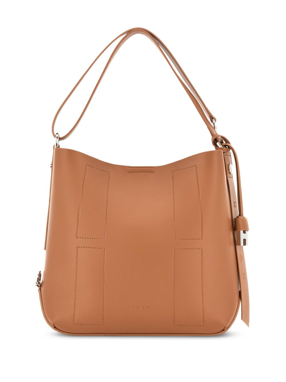 Hogan Pre Hocket Hobo Bag Shoulder Hogan Pre Rosy Brown