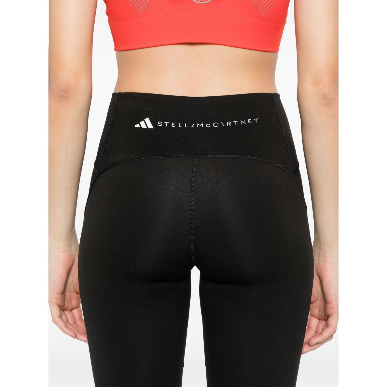 Adidas By Stella McCartney leggings with logo print Trousers Adidas By Stella McCartney Tan