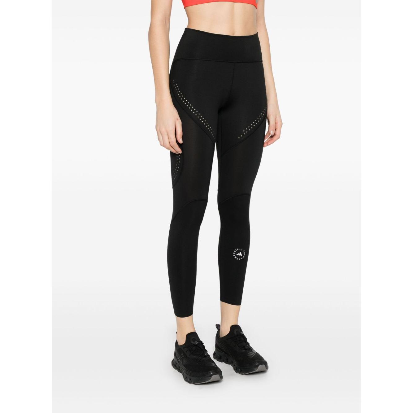 Adidas By Stella McCartney leggings with logo print Trousers Adidas By Stella McCartney Black