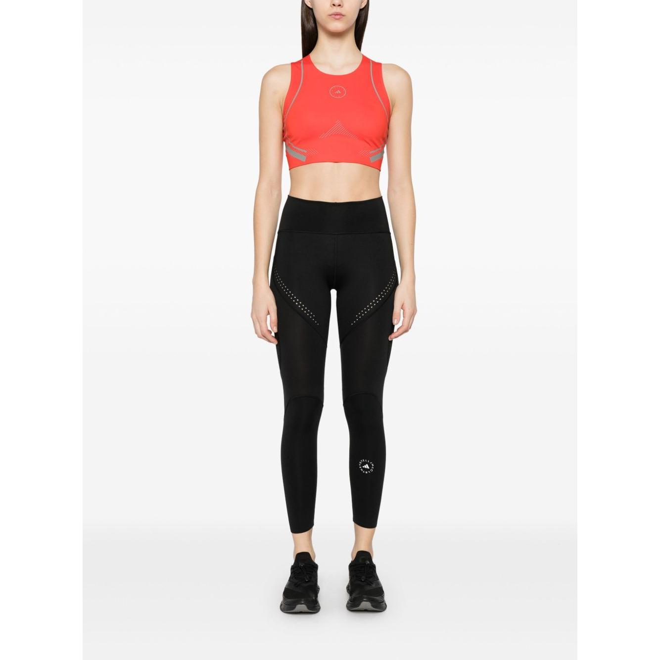 Adidas By Stella McCartney leggings with logo print Trousers Adidas By Stella McCartney White Smoke