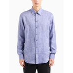 Emporio Armani linen shirt 01SM0L010F9919-P25