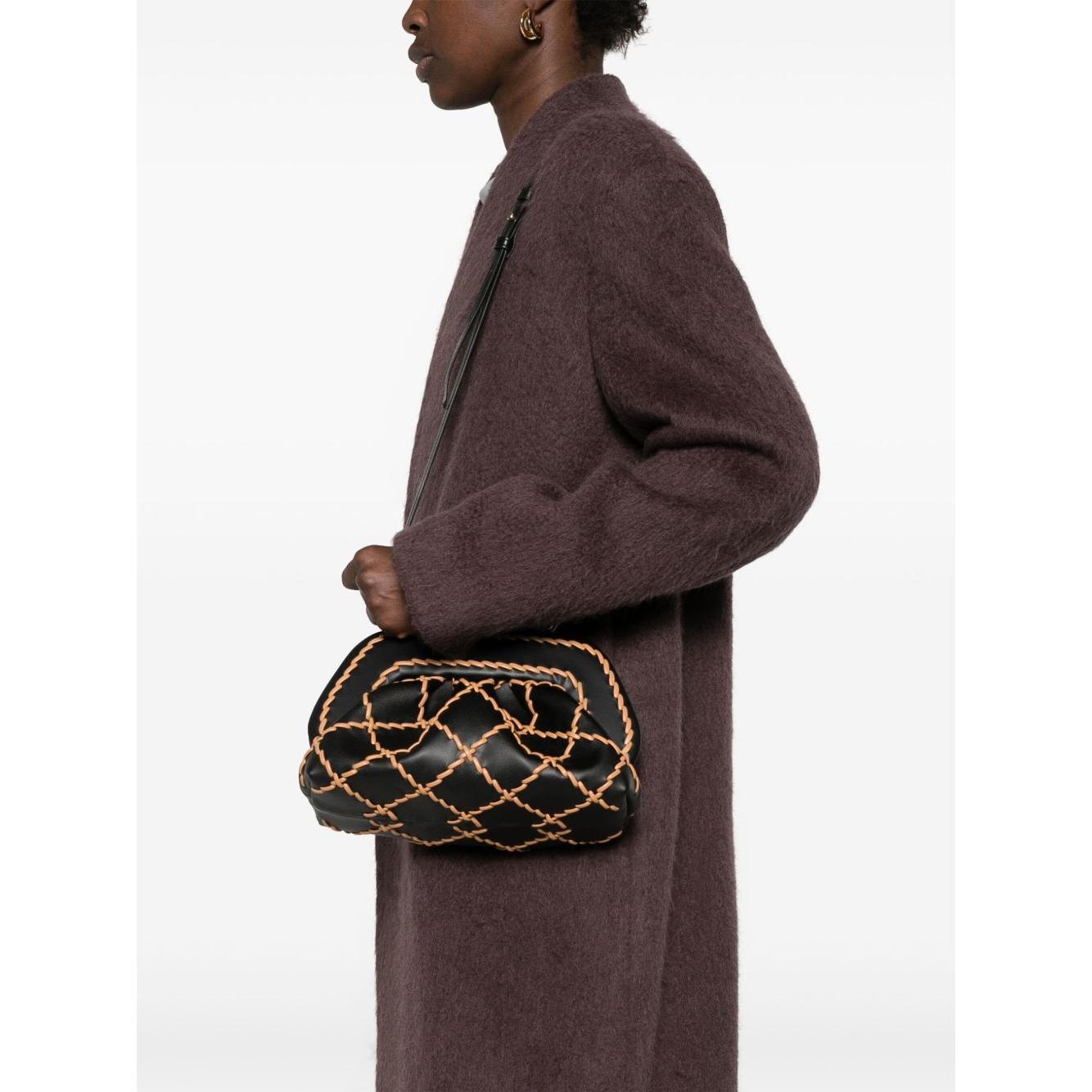 Themoire' Tia clutch bag Clutches Themoire' White Smoke