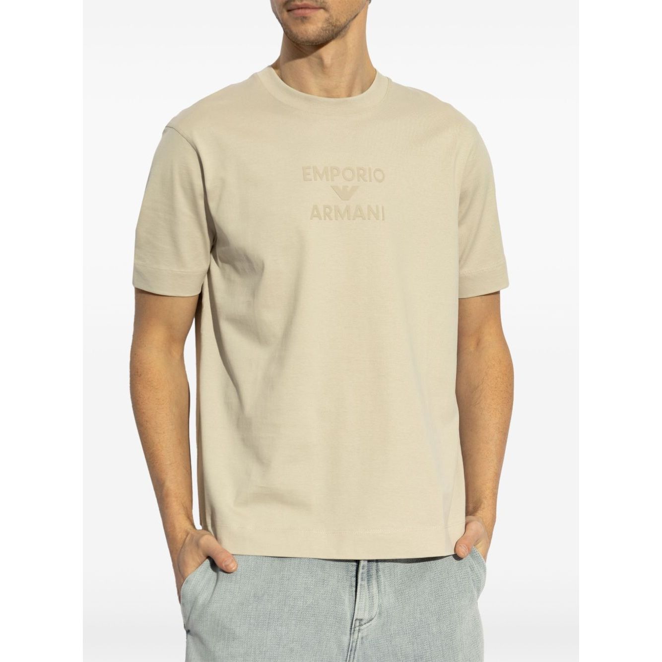 Emporio Armani logo printed T-shirt Topwear
