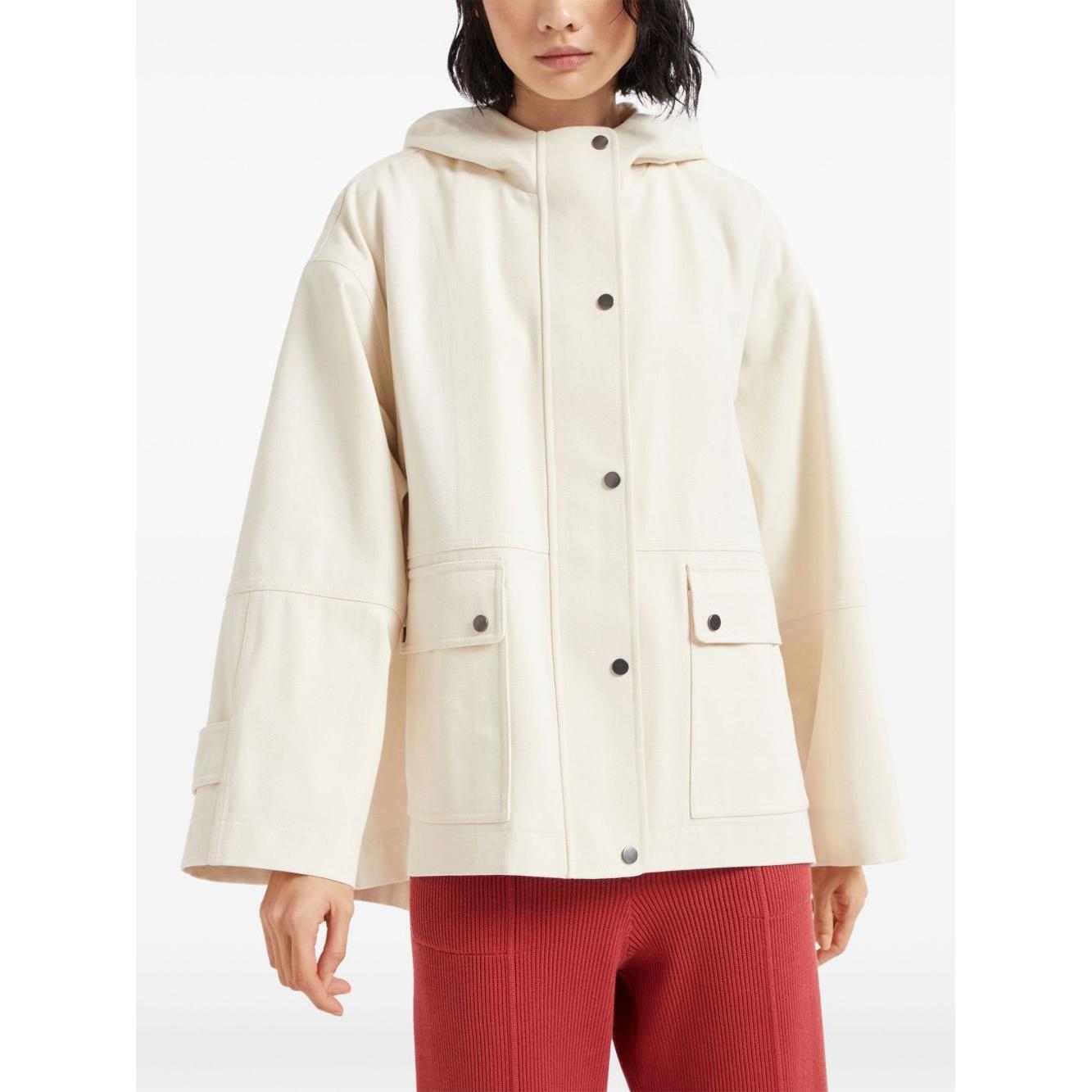 Brunello Cucinelli Coats White MGRON7895C057-P25