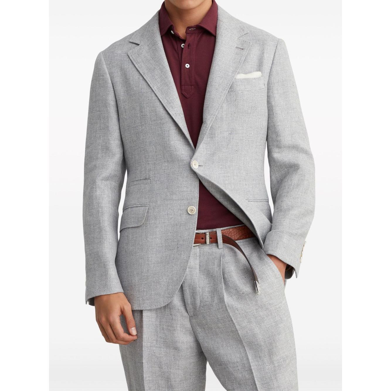 Brunello Cucinelli Jackets Light Grey Jackets