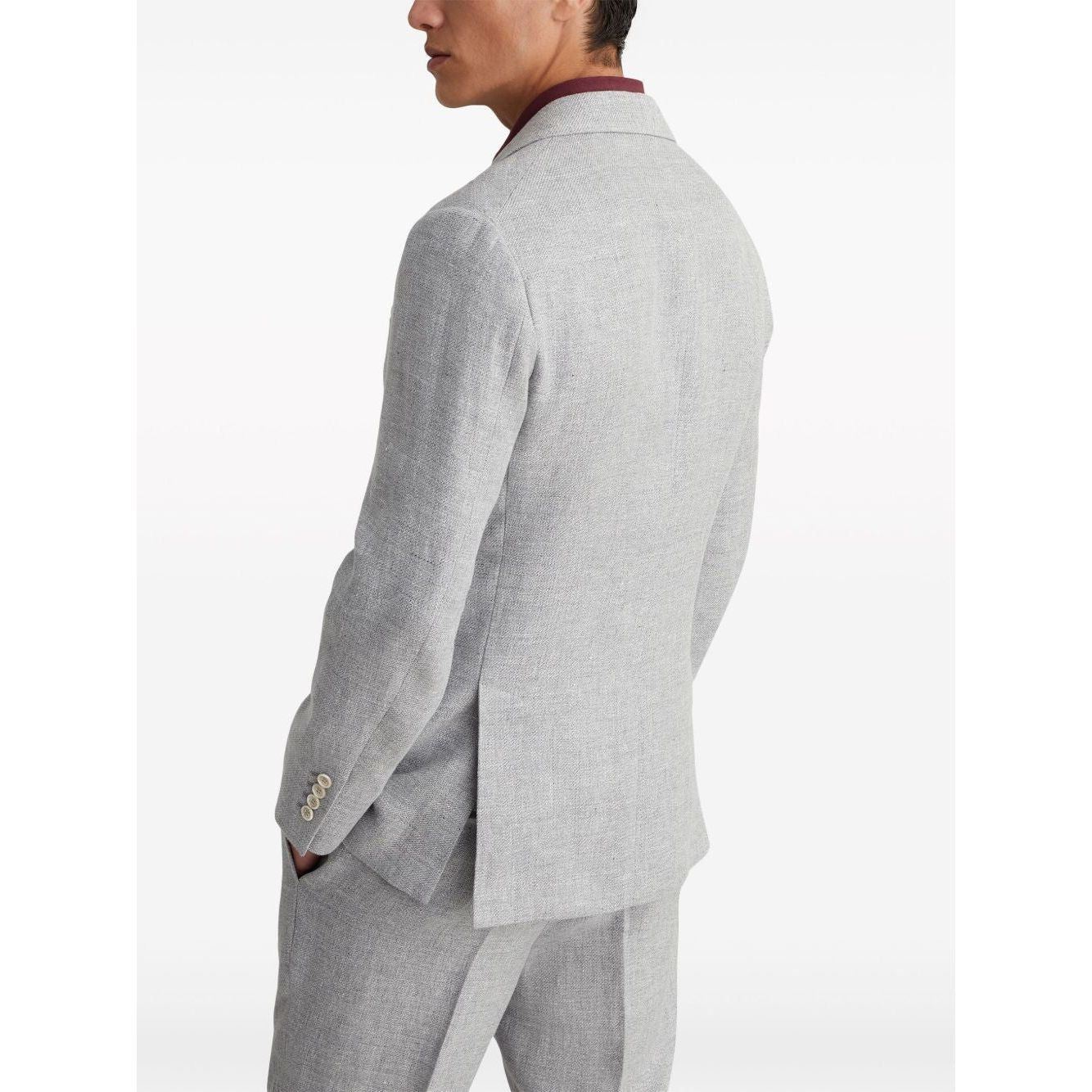 Brunello Cucinelli Jackets Light Grey Jackets