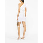 Balmain ribbed-knit miniskirt EF1LB290KB070FA-P25