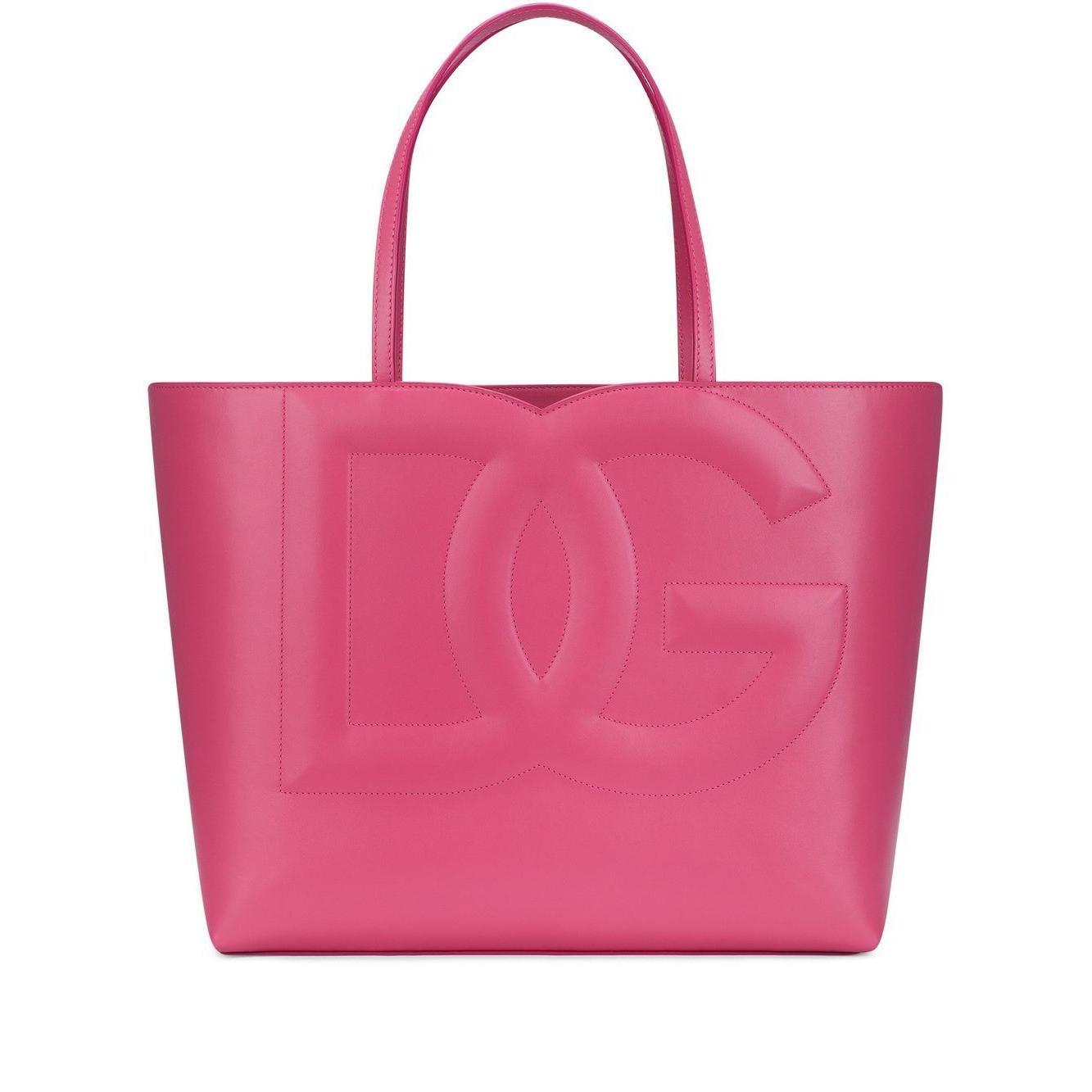 Dolce & Gabbana DG logo medium shopping bag BB7338AW57680441-P25